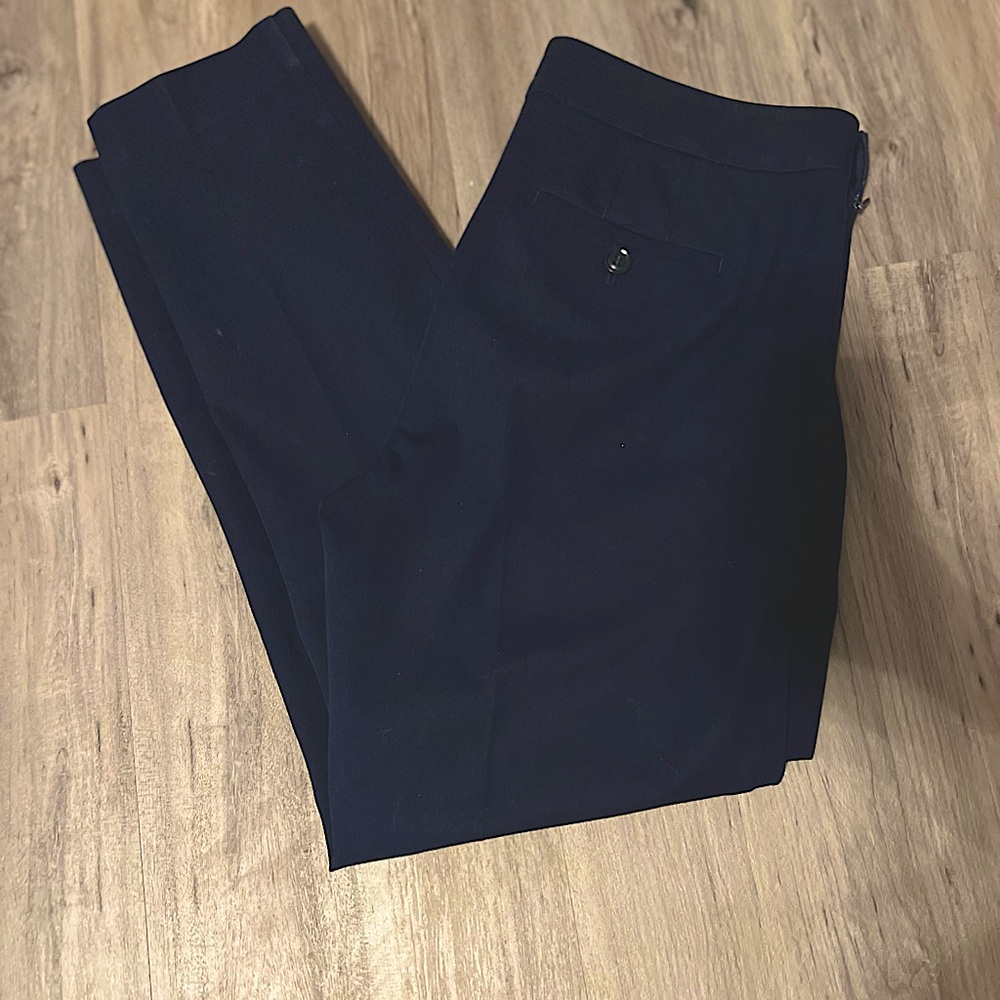Talbots Navy Blue Crop Pants Size 6P
